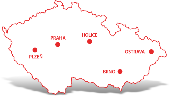 síť distribučních center síť distribučních center